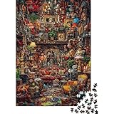 🌸GIOCHI PER ADULTI: una sfida emozionante da regalare a tutti li appassionati di puzzle e amanti dell'arte, ideale per uomo, donna o ragazzi; i puzzle aiutano a esercitare la memoria, migliorano la concentrazione e stimolano l'intuizione