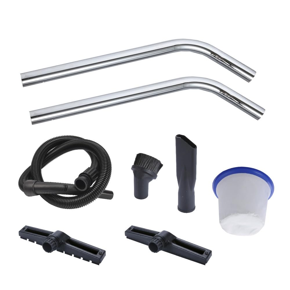 Ribimex Aspiratore per Solidi e Liquidi Aspirix Serie Pro 60 L 2 Motori 1000 W PRASP61LX2