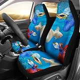 Pawlion Guppy Fish Print Car Seat Covers