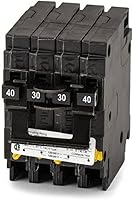 Siemens Q24030CT2 Quadplex Circuit Breaker: 30A + 40A Double Pole, Space-Saving 1/2-Inch Plug-In for EQ Panels
