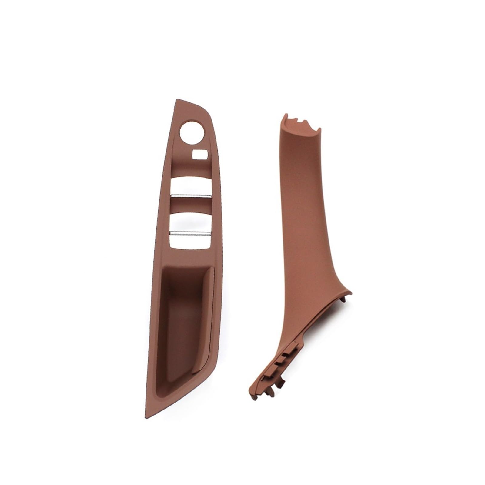 Nqkcuac Door Pull Handle for BMW F10 F11 F18 520 523 525 528 51417225865 LHD Car Inner Passenger Door Panel Handle Pull Trim Cover
