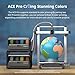 Bundle Anycubic Kobra 3 Max Combo 3D Printer, Support Multi Color Printing 600mm/s High-Speed Printing, Large Build Volume 420x420x500mm, Auto Leveling & Smart Vibration Compensation PEI Plate