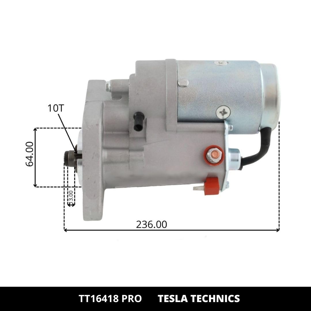 TT16418 PRO. Motorino di avviamento 12V 2.2 kW Compatibile con: HYUNDAI, KIA. Il miglior rapporto qualità-prezzo. Facile installazione e garanzia.