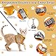 Katzengeschirr mit Leine Ausbruchsicher,Breathable Katzenleine mit Reflektierenden Streifen, Cat Harness, Weichem Innenfutter und Atmungsaktivem Mesh,Orange (XXS)