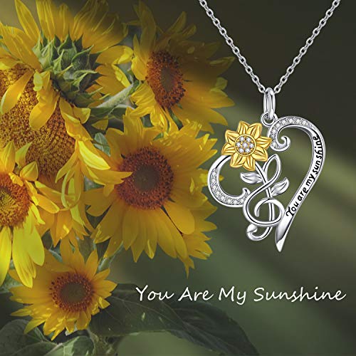 Collana Donna Girasole Collanine in Argento 925