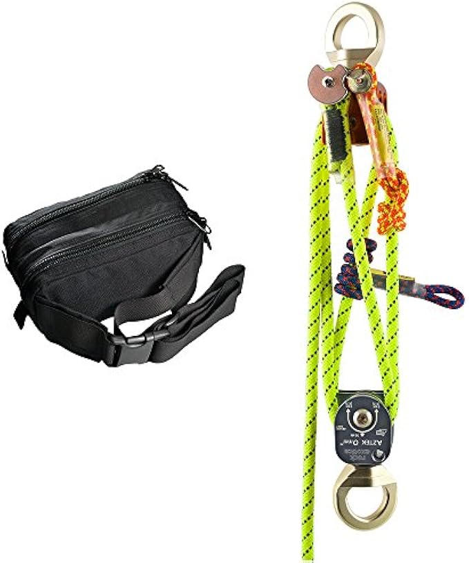 Rock Exotica Aztek Pulley Kit (1-Aztek Pulley Set, 1-Aztek Rope Set, 1-Aztek Bag)