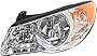 Evan Fischer Headlight Assembly Compatible with 2010 Hyundai Elantra Halogen Sedan Driver Side