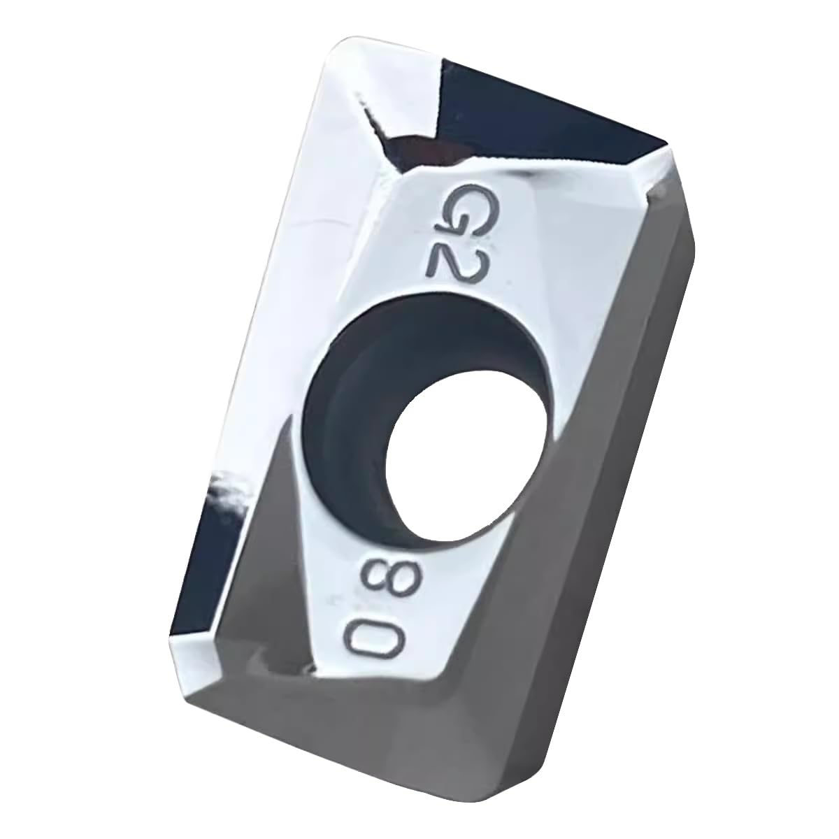 10Pcs APGT1135PDER-G2 Carbide Inserts for Cutting Aluminum Matching BAP300 Milling Cutter (Corner Radius R0.8)