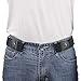 WERFORU Buckle-Free Women No Buckle Invisible Fabric Stretch Belt for Jeans, Blue, Large(Pants Size 34-48 Inches)