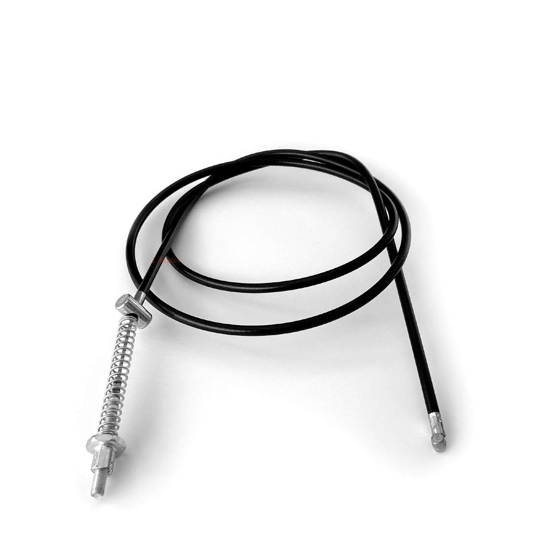 L-faster Scooter Wheel Drum Brake Cable 120cm or 130cm or 180cm for Bicycle Scooter Motorcycle Brake Cable with Spring (120cm)