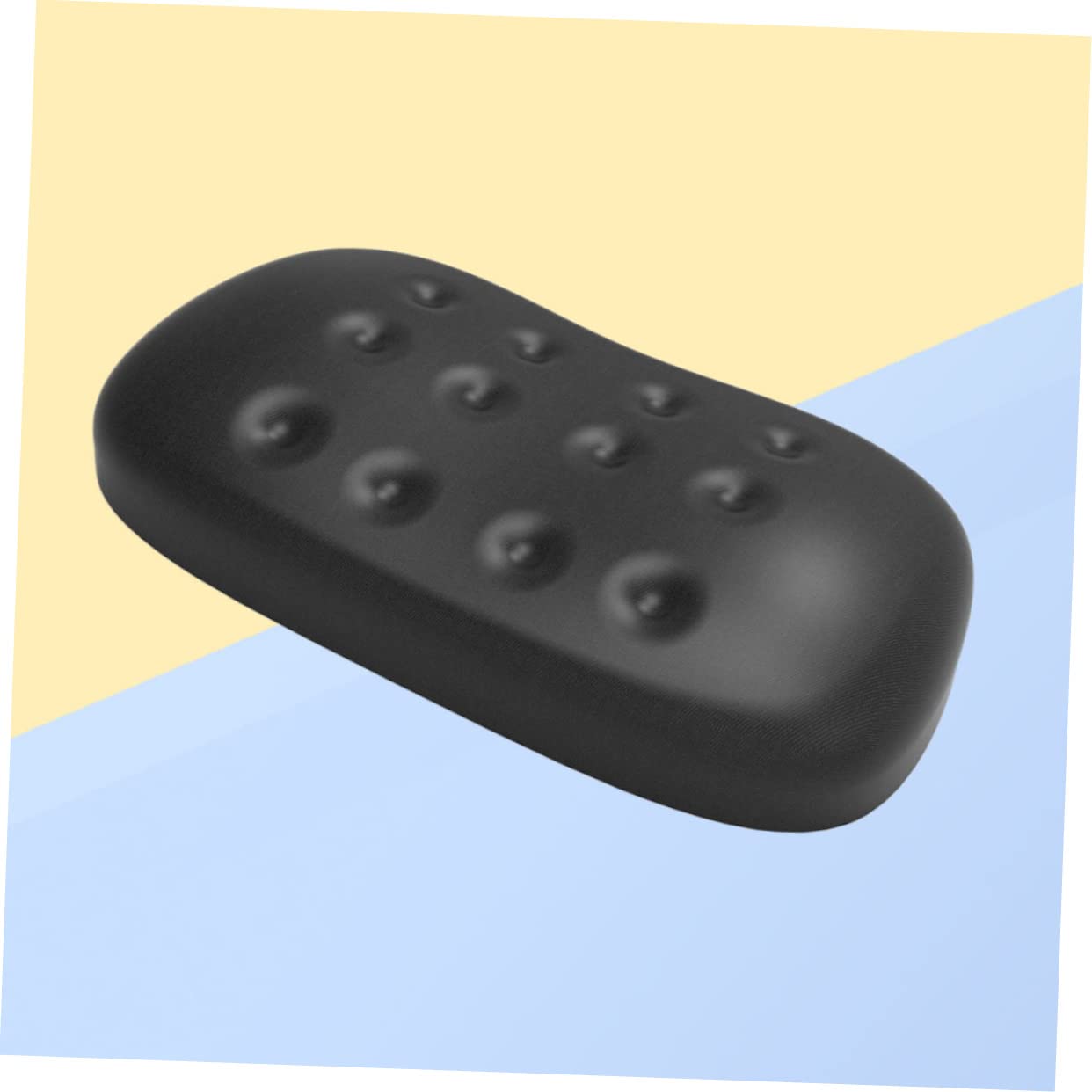 Lurrose 3 Pezzi Di Poggiapolsi in Memory Foam Per Mouse Pad Nero Che Favorisce Una Postura Sana
