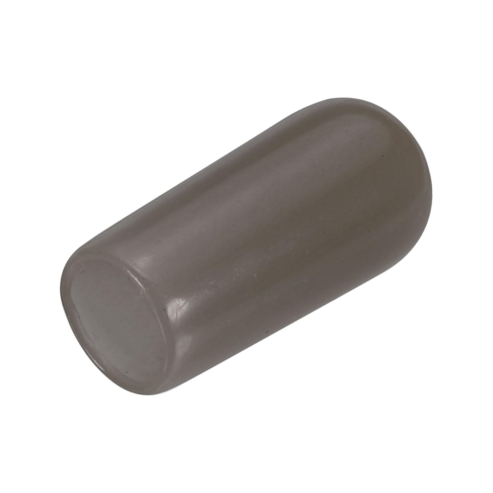 uxcell 20pcs Rubber End Caps 6mm(1/4") ID Vinyl PVC Round Tube Bolt Cap Cover Screw Thread Protectors,Brown