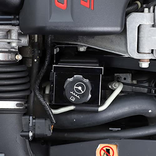Image of Engine Bay Panel Cover for C6 Corvette 2005-2013, Stainless Steel Rear Engine Cover Guards Protector Splash Shield, Fuse Box Cover (Type N Steering Oil Pot Baffle)