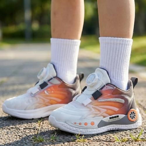 Image of HOOH Kids Auto Lace Closure Shoes for boyd an Girls for Age 12 Months to 10 Years