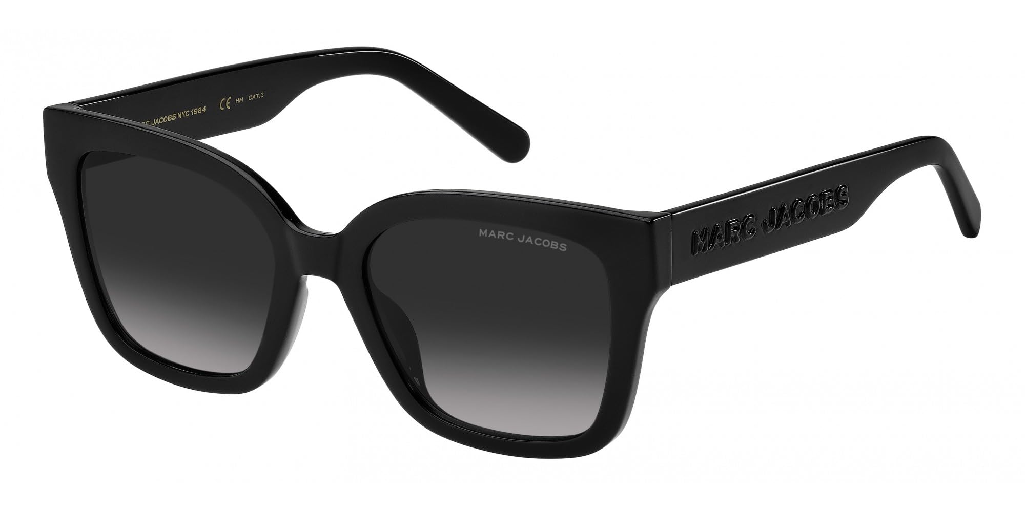 Marc Jacobs MARC 658/S Black/Grey Shaded 53/19/145 women Sunglasses