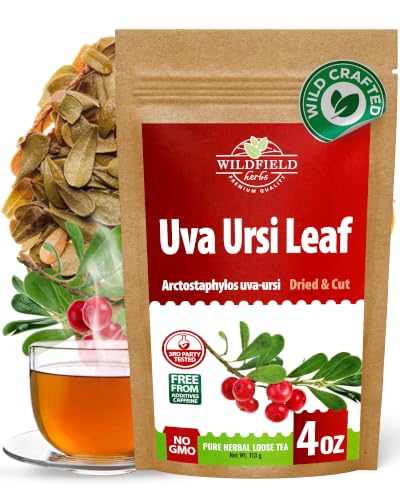 4 oz. Uva Ursi Leaf Tea Herb (Arctostaphylos Uva-Ursi) - 113g Uva-Ursi