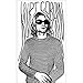 Produktbild Kurt Cobain Aufkleber Foto Band Musik Sticker Nirvana Grunge Rock