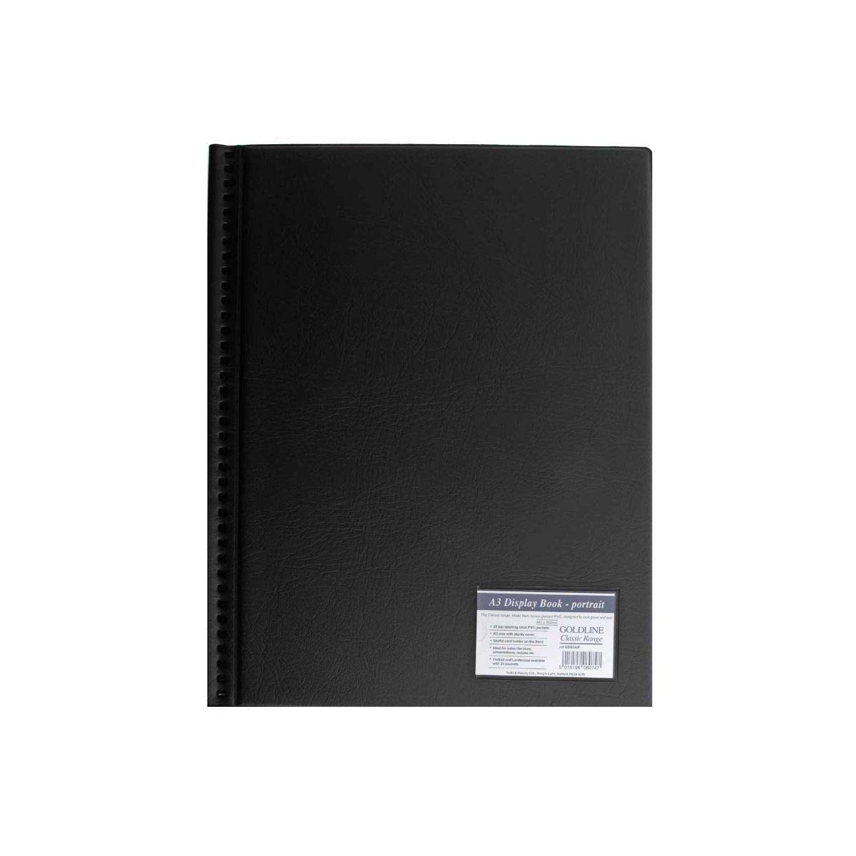 Sichtmappe Goldline A3 24 Huel sw