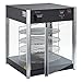 Winco EDM-1K Rotating Heated & Humified Pizza Warmer Merchandiser, 18