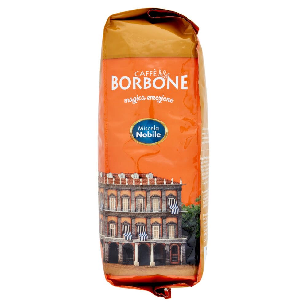 Caffè Borbone Nobile Kaffeebohnen, Italienischer Kaffee, 1 kg Packung, 3er Set mit Schlüsselanhänger, + keyring italy shop service