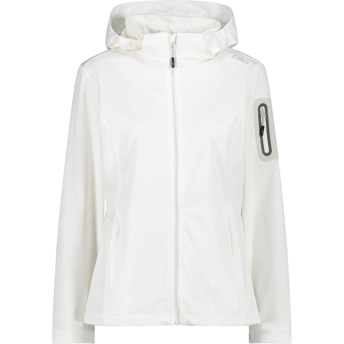 CMP Campagnolo, Damen, Outdoorjacken, Hoodie Zip (XL), Weiss, XL