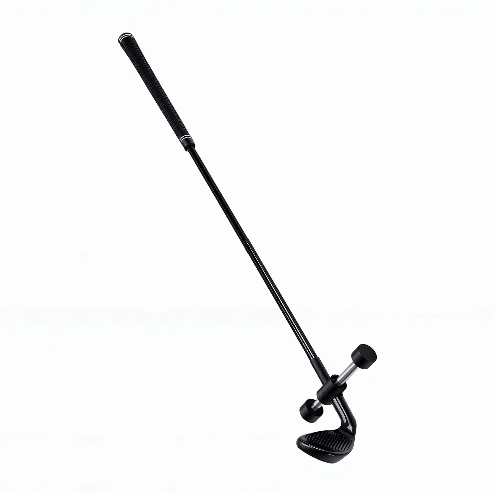 POENVFPO Entrenador de Velocidad de Swing de Golf, Herramienta de Práctica de Eje Flexible con Agarre Antideslizante y Retroalimentación de Sonido de Fuerza para Mano Izquierda Derecha