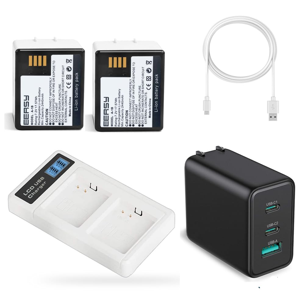 Fast Wall Charger & Battery set for Arlo Pro, Arlo Pro 2 Camera