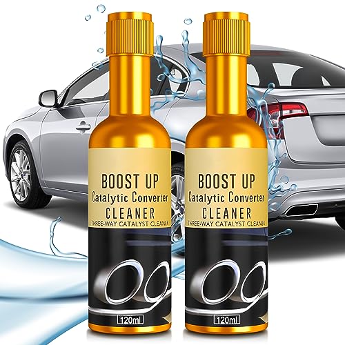 Catalizador Limpiador Catalizador, Limpiador Catalizador Gasolina Fácil de Limpiar Coche Catalizador Mejorado Catalizador Limpiador para Motores de Coche (2pcs)