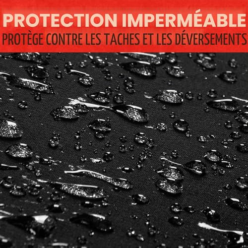 Housse de siège arrière étanche BDK AquaShield en néoprène premium