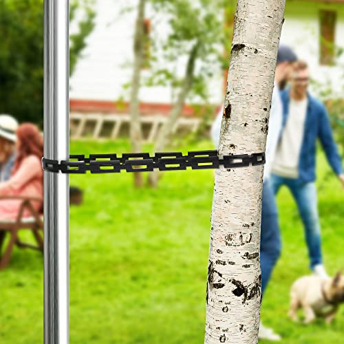 Codree 50 Ft Plastic Chain Lock Tree Tie-1/2 Inch Wide Adjustable Tree Support Straps For Staking-Flexible Reusable Cable Plant Tree Ties For Leaning Tree Garden Accessories #TOP6
