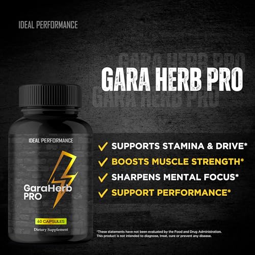 Image of Garaherb Male Supplement, Official Garaherb Capsulas - Maximum Strength, All Natural Formula for Energy, Stamina & Performance, Advanced Formula Garaherb Supplement for Men Reviews (2 Pack)