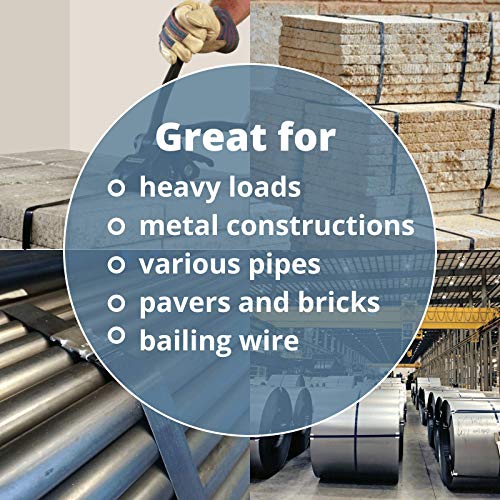 IDL Packaging 1/2″ x .020″ x 300′ Steel Strapping Coil (1100 Lbs Break Strength) in Self