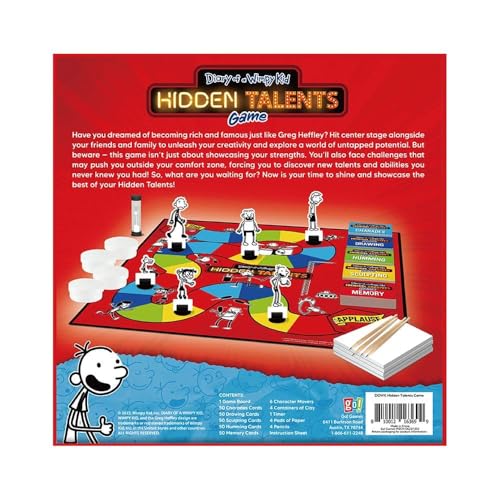 Go! Games, Diary of a Wimpy Kid Hidden Talents Game miniatura 4