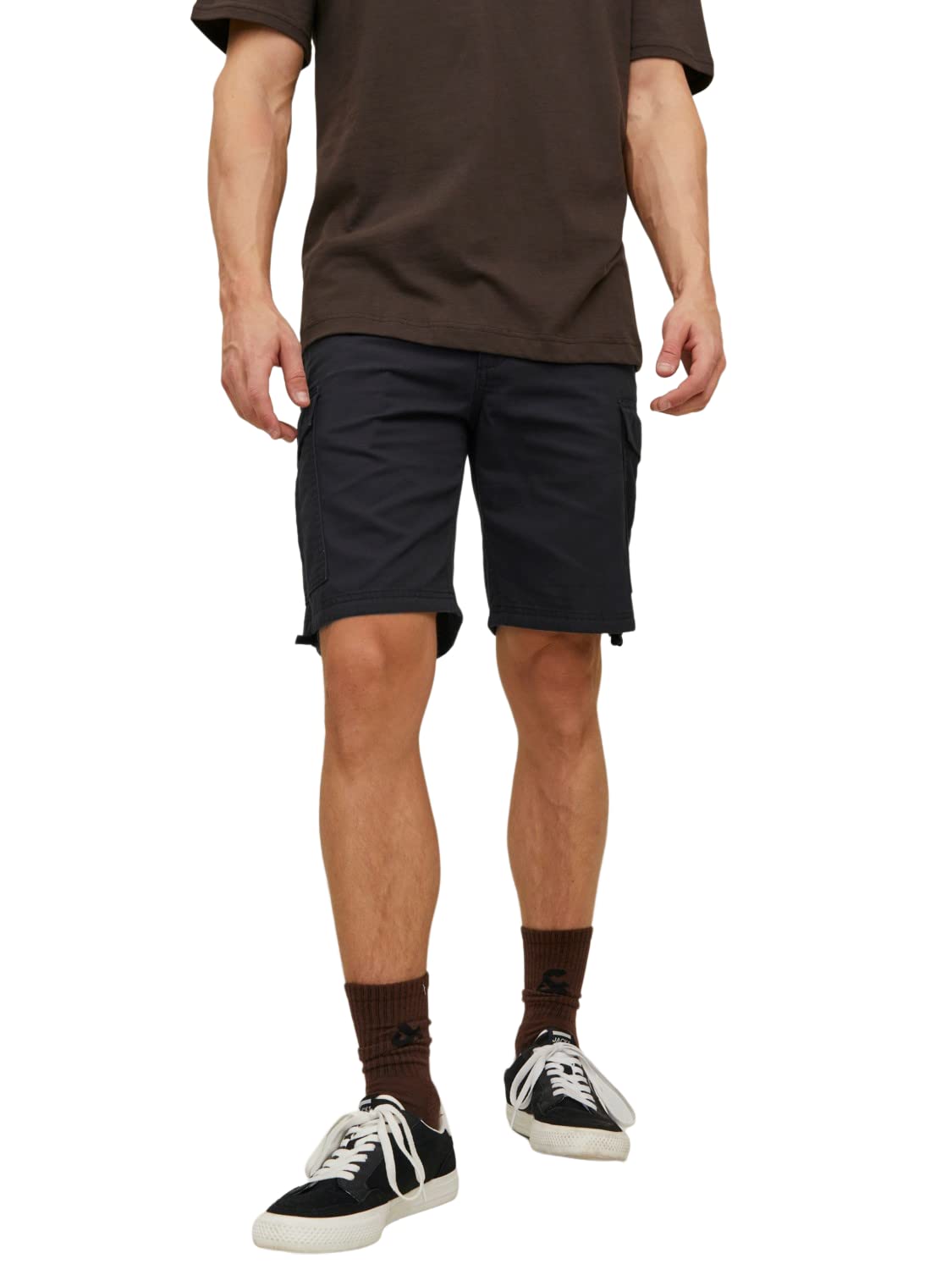 Jack & Jones Jpstmarley Jjcargo Ana Sn-Pantalones Cortos Cargo (Pack de 7) para Hombre