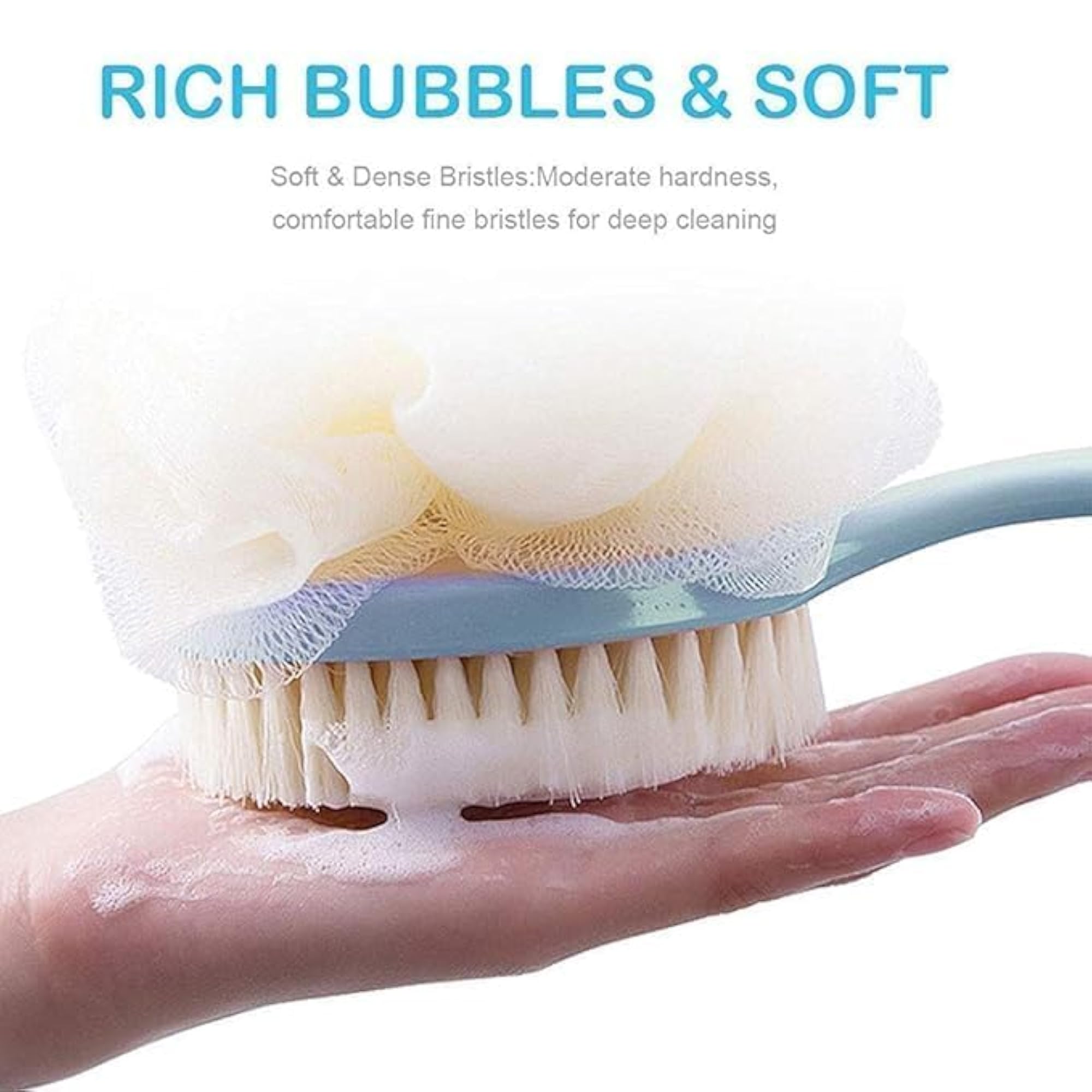 Dual-Sided Back & Body Brush for Shower