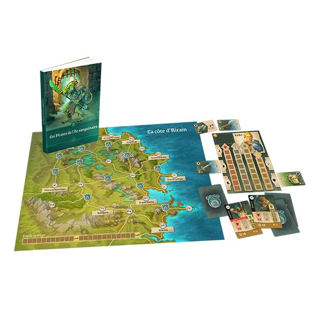 LES PIRATES DE L’ILE SANGUINAIRE – Livre Jeu Solo | De Architecturart | Aventures & Chapitres | 1 joueur