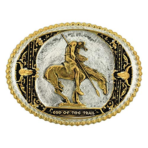 Image of Montana Silversmiths Southwest Series Attitude Western Belt Buckle