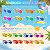 24 Pack Kids Sunglasses Bulk Party Favors, Toddler Sunglasses for Boys Girls Age 3-8, UV400 Protection Neon Sunglasses in 8 Colors, Goodie Bags Stuffers for Kids Birthday Pool Summer Party Supplies #1