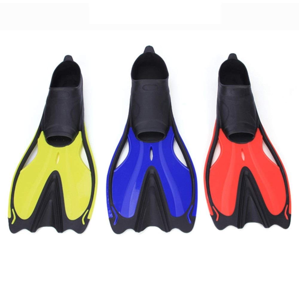 Aletas de Pato Buceadora Entrenamiento de Buceo Snorkel Aletas Corto Hijos Adultos Equipo Snorkel for Mejorar la Velocidad Piscina para Bucear y Nadar