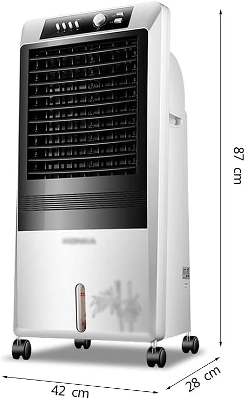 Air Cooler for Home Office Air Coolers Evaporative Coolers Air Conditioner Evaporative Small Misting Humidifier Portable Fan and Bladeless Noiseless Fan for Office Dorm Room(Free Ice Tr