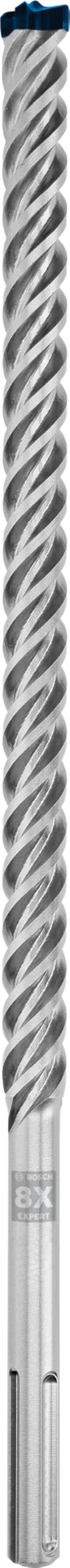 Bosch Bosch 1x EXPERT SDS max-8X Hammer Drill Bit (for Soft stone, Hard stone, Ø 25.00 mm, Professional Accessory Rotary Hammer Drill)