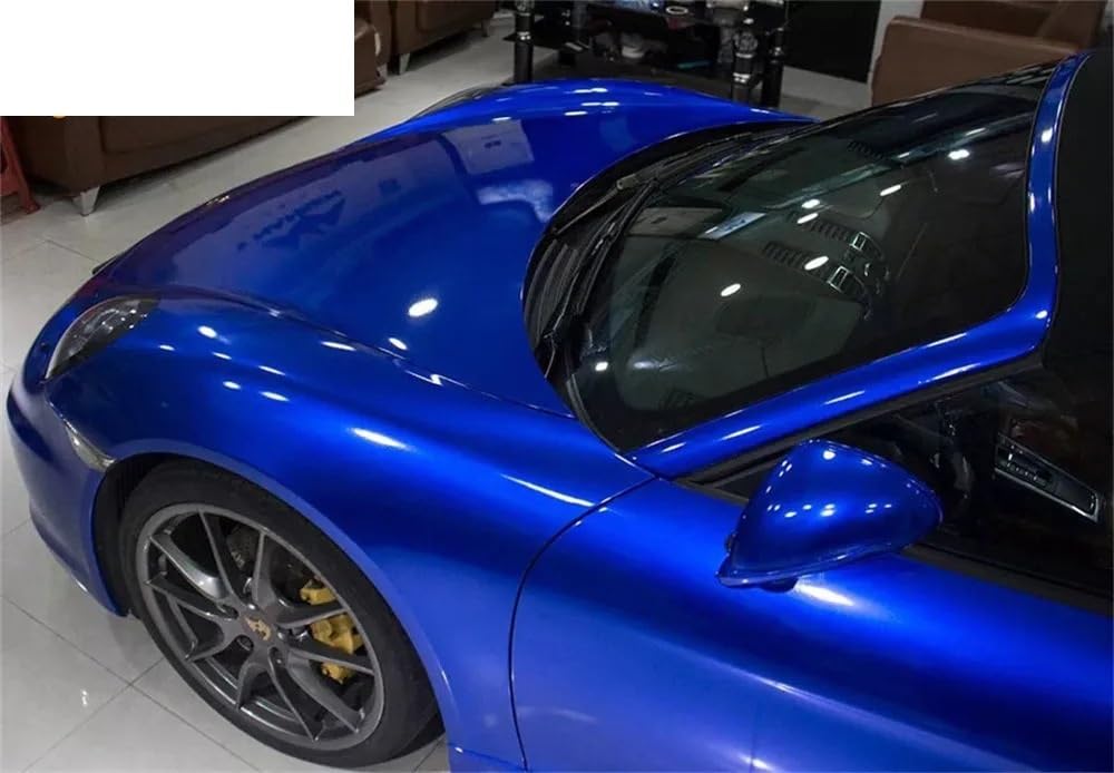 Vinylfolie Ultraglänzendes blaues Metallic-Vinyl