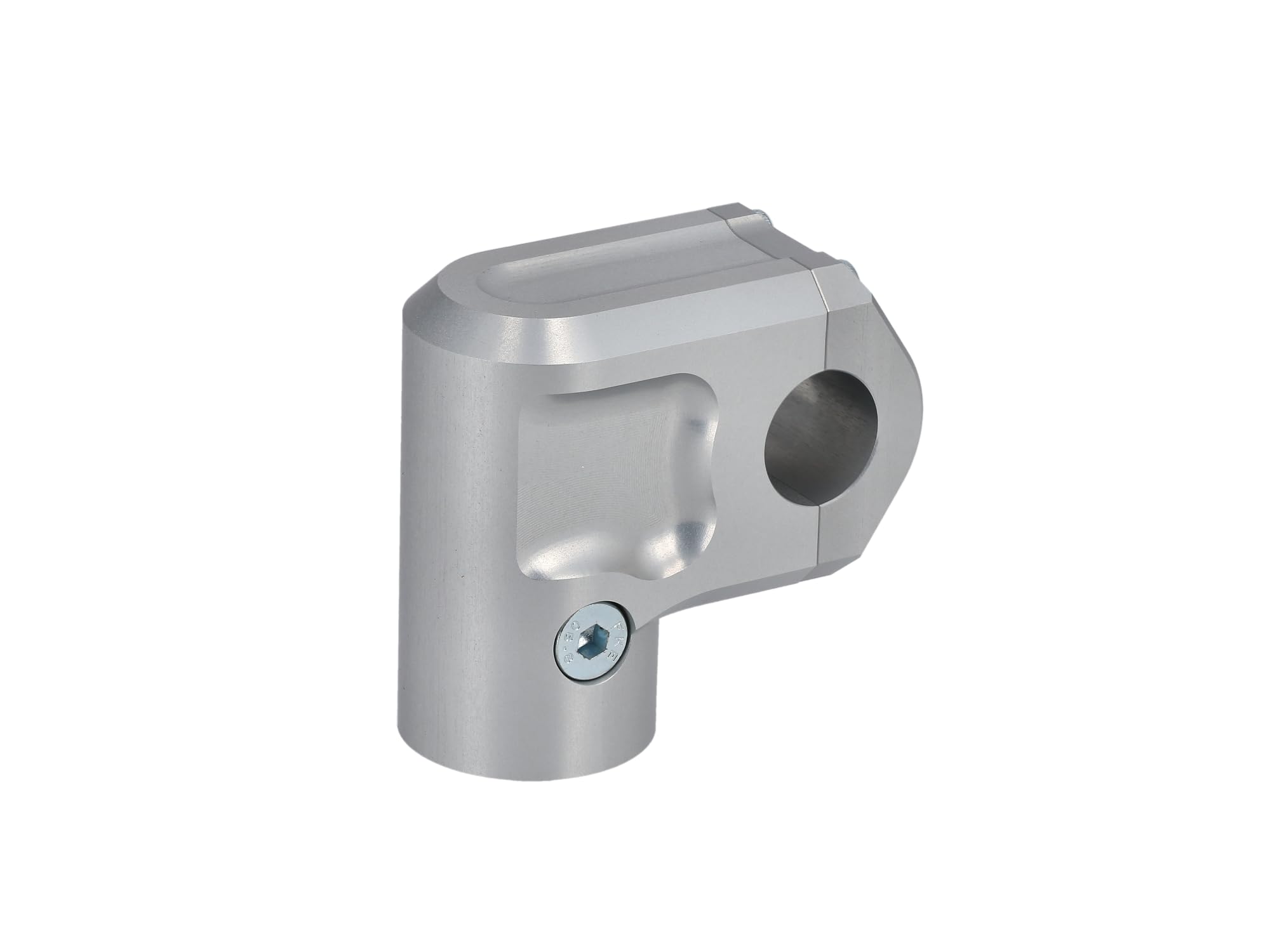 CNC Lenkeraufnahme ø22mm, Natur - für Simson Vogelserie