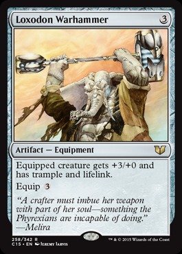 Magic: the Gathering - Loxodon Warhammer (258/342) - Commander 2015