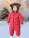 BFUSTYLE Baby Girl Snowsuit Fashion Infant Winter Outfit 18-24 Months Snow Suit Puffer 2T Jacket