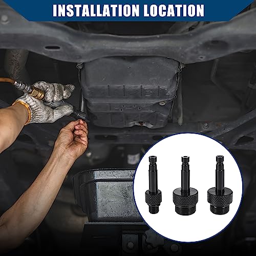 Image of Transmission Fluid Oil Filling Filler Adapter Manual Filler Kit Replacement for Audi 01J / Durable /Metal /Black