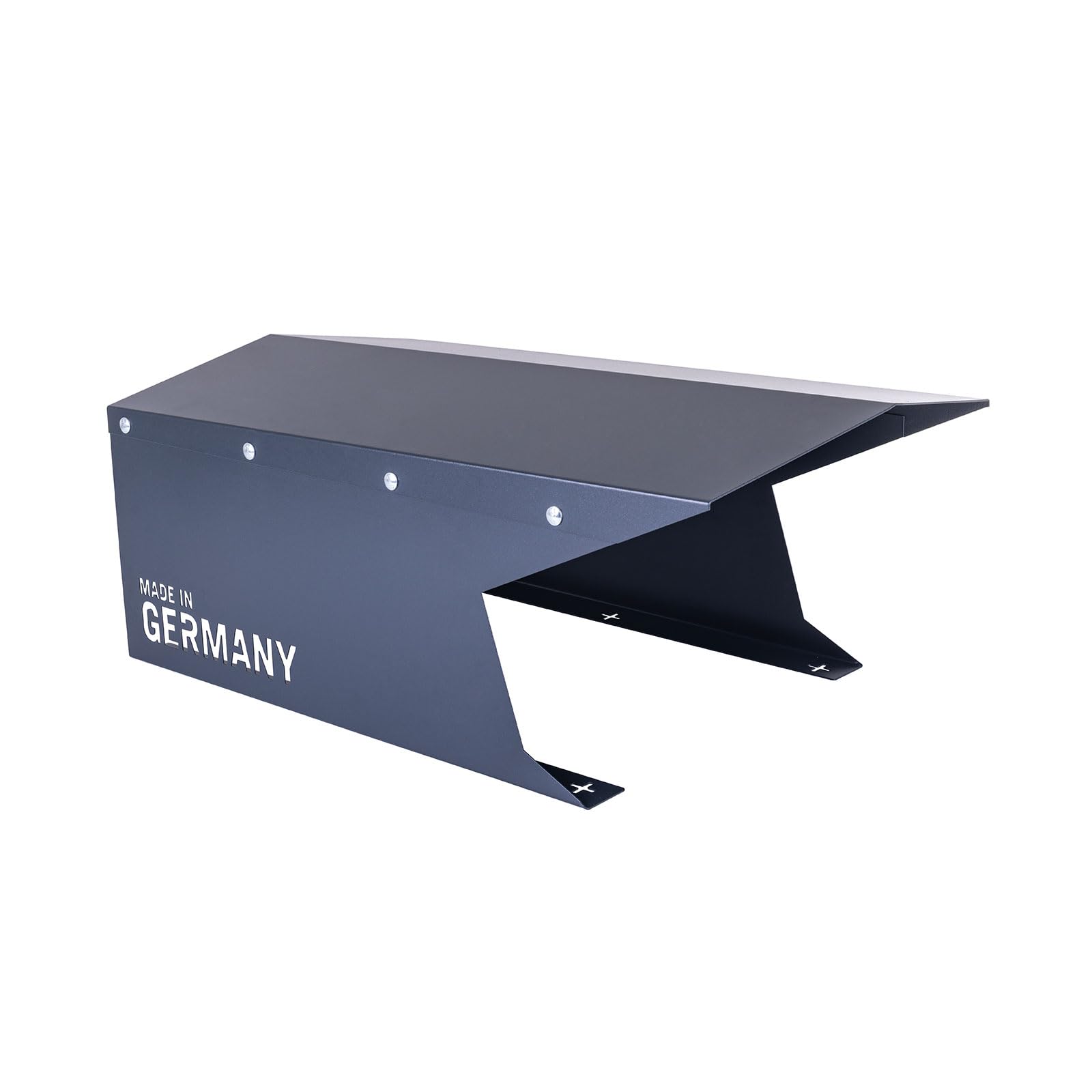 Scheppach Garage per robot tosaerba RoboHome | Protezione dal sole e dalla pioggia Carport | 740 x 440 x 300 mm