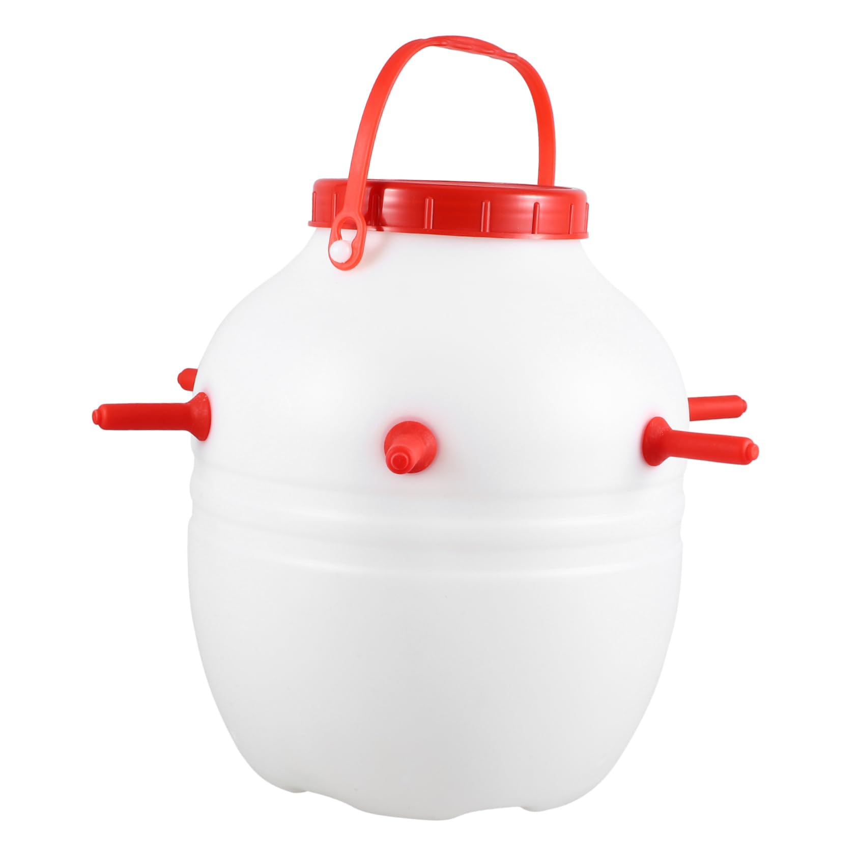 Biberón para Corderos de Resistente Alta Botella de Alimentación para Ovejas Perros Cerdos con Tetinas Accesorio Plástico Duradero Color Aleatorio