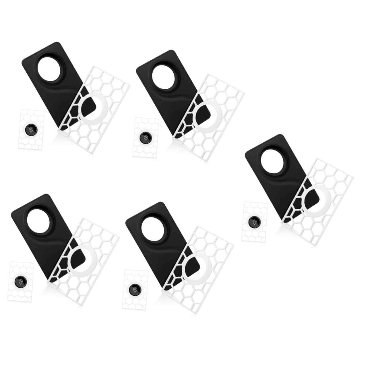 jojofuny 10piezas Funda Protectora Ligera para Diseño Seguro y Anticolisión para Bolsos y Mochilas Protección Antipérdida y Resistente Rayones