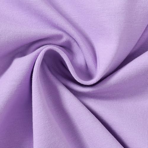 Image of LYSMuch 7-14Y Girls Ruffle Long Sleeve Shirt Kids Crewneck Basic Blouse Casual Tee